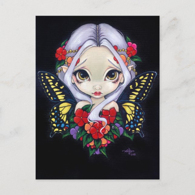 Postkarte "Impatiens Fairy" (Vorderseite)