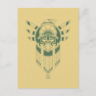 Postkarte Inca Bird Tattoo