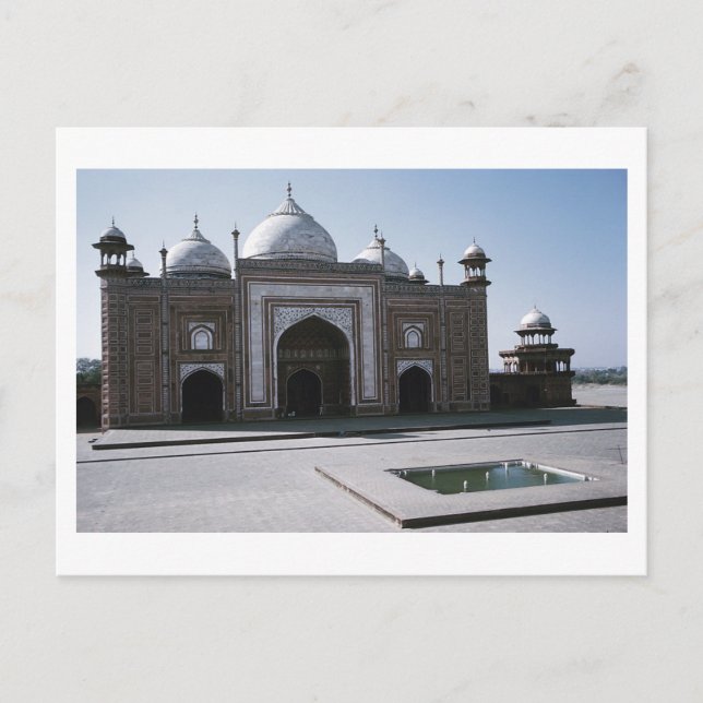 Postkarte Indien (Vorderseite)