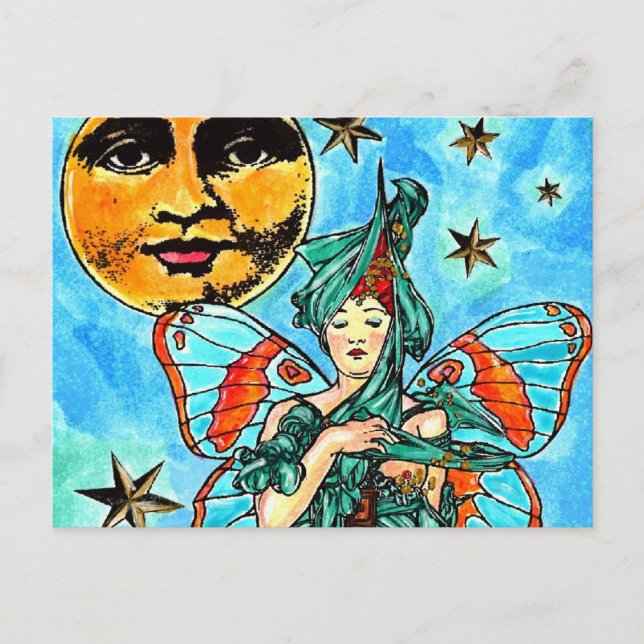 Postkarte "Inspiration Fairy" (Vorderseite)