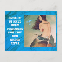 Postkarte - Introvertieren