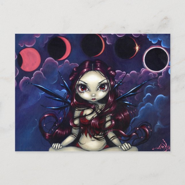 Postkarte "Invoing the Eclipse" (Vorderseite)