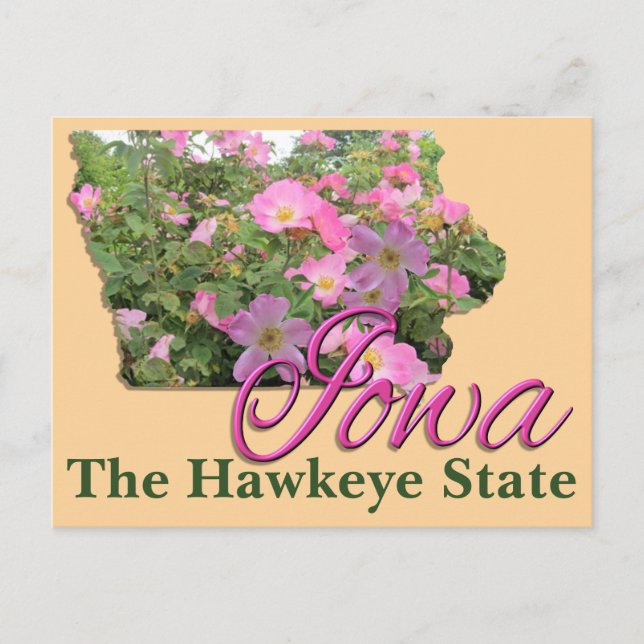 Postkarte - IOWA (Vorderseite)
