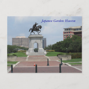 Postkarte: Japanische Garten - Houston Postkarte