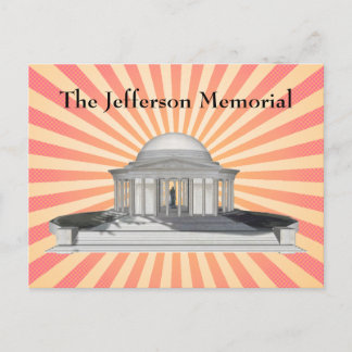Postkarte: Jefferson Memorial Postkarte