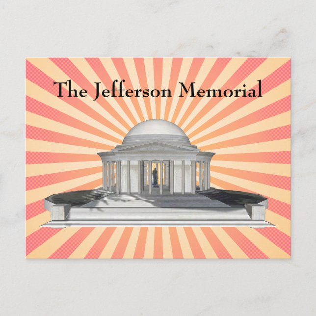 Postkarte: Jefferson Memorial Postkarte (Vorderseite)