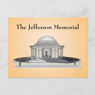 Postkarte: Jefferson Memorial Postkarte