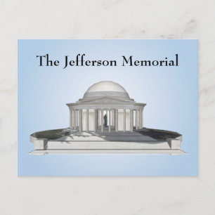 Postkarte: Jefferson Memorial Postkarte