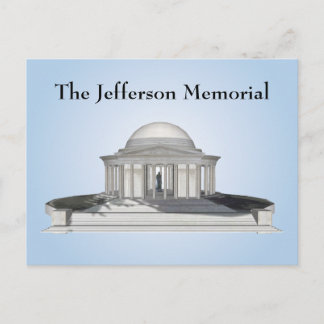 Postkarte: Jefferson Memorial Postkarte