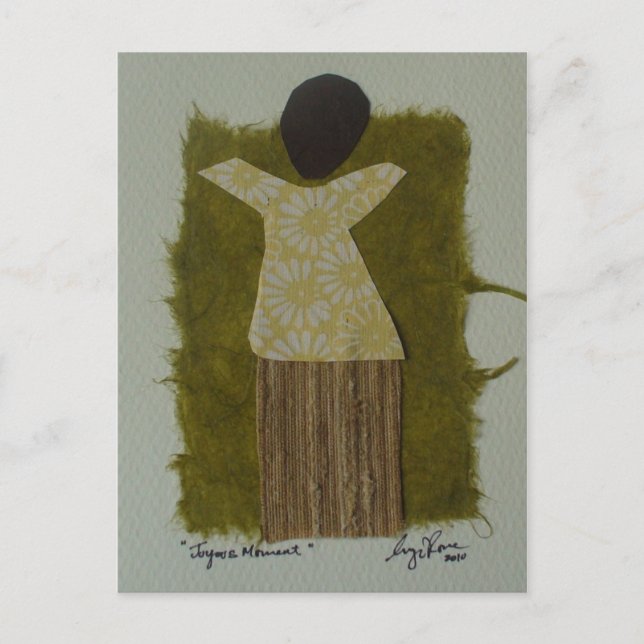Postkarte "Joymoment Mixed Media Art" (Vorderseite)