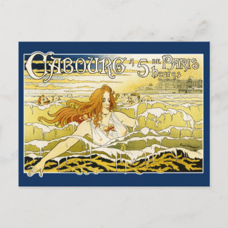 Postkarte: Jugendstil - Casino de Cabourg Postkarte