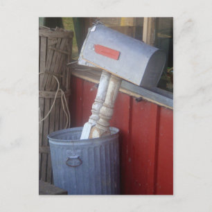 Postkarte "Junk Mail" für Fotografie