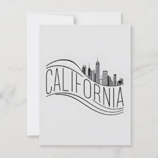 Postkarte Kalifornien