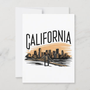 Postkarte Kalifornien