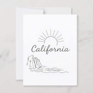 Postkarte Kalifornien