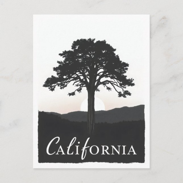 Postkarte Kalifornien (Vorderseite)