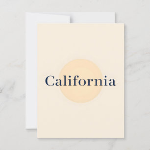 Postkarte Kalifornien