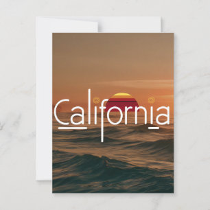 Postkarte Kalifornien