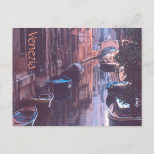 Postkarte, "KANALE VON VENETIEN"/VENEZIEN Postkarte
