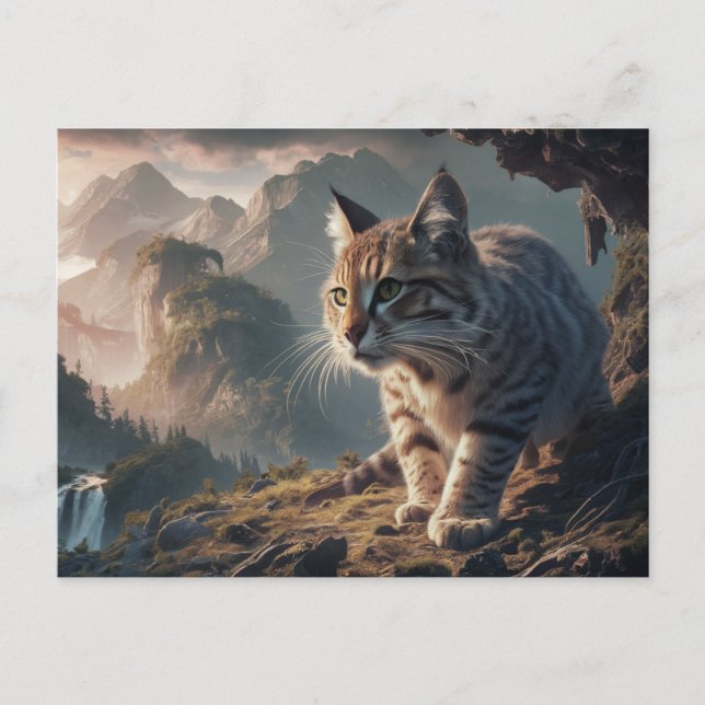 Postkarte  Katze  Serie 10 22 (Vorderseite)