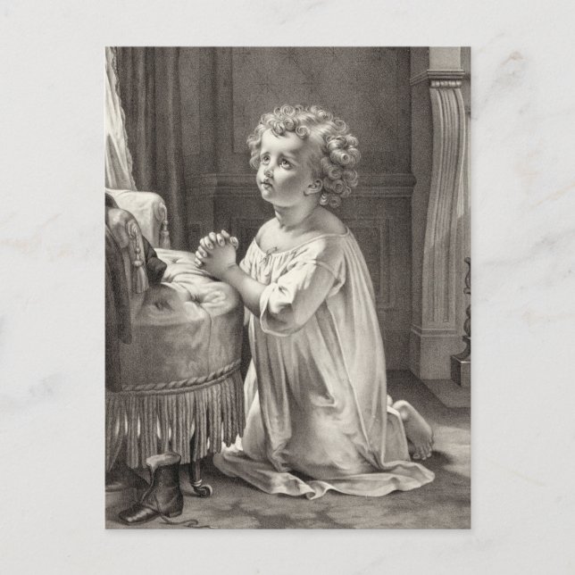 Postkarte "Kindergebet" (Vorderseite)