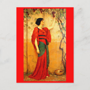 Postkarte-Klassiker/altmodisch-John William Godwar Postkarte