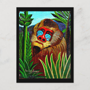 Postkarte-Klassiker/Retro-Henri Rousseau 33 Postkarte