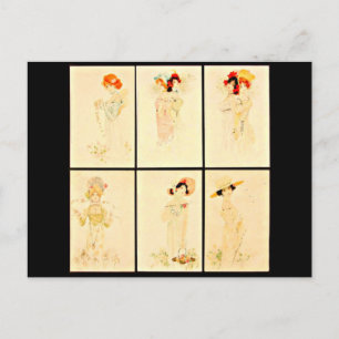 Postkarte-Klassiker/Retro-Raphael Kirchner 30 Postkarte