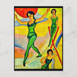 Postkarte-Klassiker/Vintage Art-August Macke 20 Postkarte