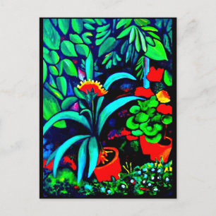 Postkarte-Klassiker/ Vintage Art-August Macke 6 Postkarte