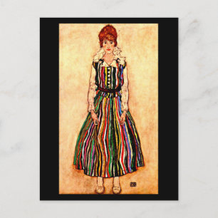 Postkarte-Klassiker/Vintage-Egon Schiele 13 Postkarte