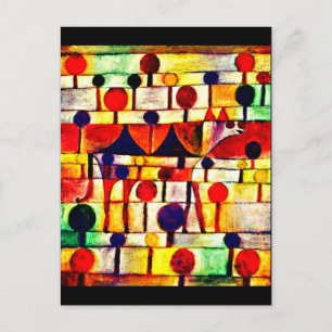 Postkarte-Klassiker/Vintage-Paul Klee 60 Postkarte