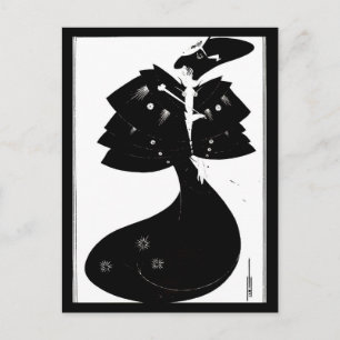 Postkarte-klassische Illustration-Aubrey Beardsley Postkarte