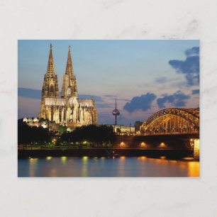 Postkarte Köln - Dom, Deutschland