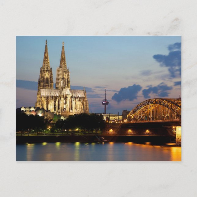 Postkarte Köln - Dom, Deutschland (Vorderseite)