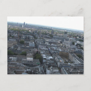Postkarte - Köln von Oben