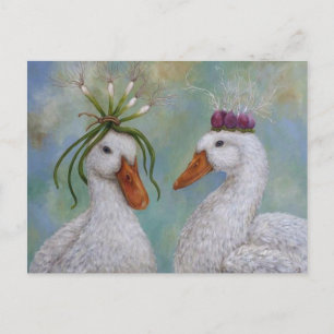 Postkarte - König und Königin
