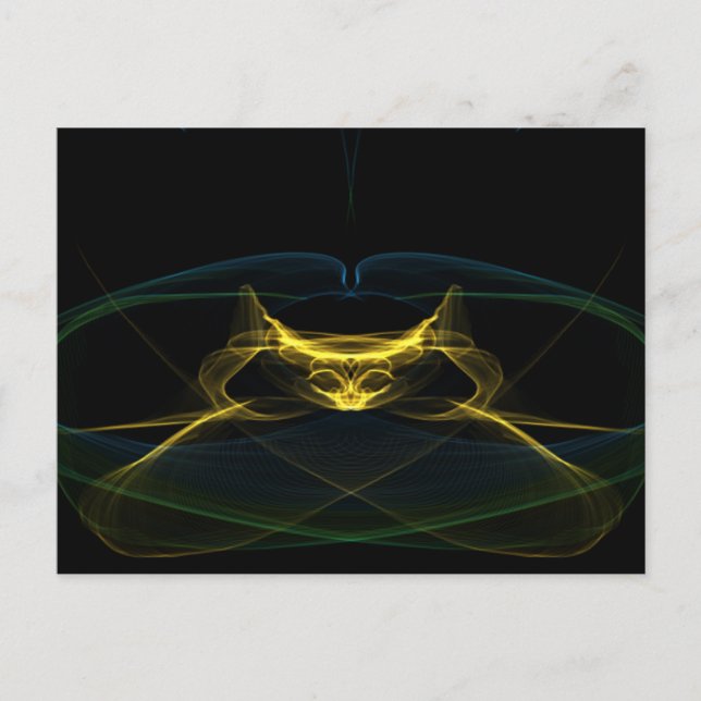 Postkarte - kosmische Einheit (Vorderseite)