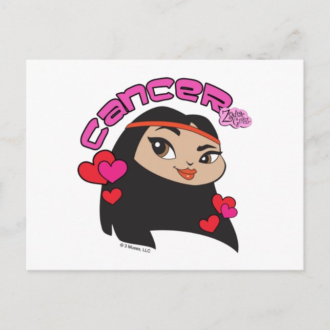 Postkarte Krebs (Vorderseite)