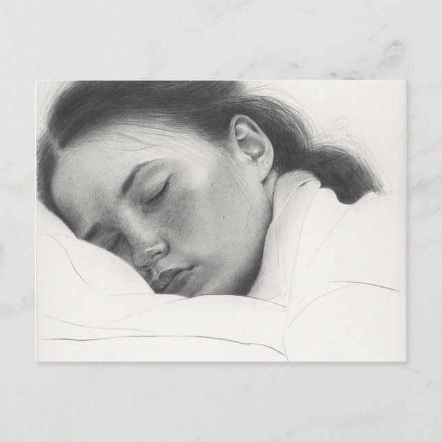 Postkarte (Kunstdruck vom Original gezeichnet) (Vorderseite)