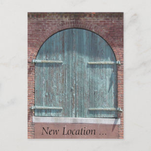 Postkarte - Lagertür