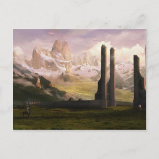Postkarte Landschaftskunst