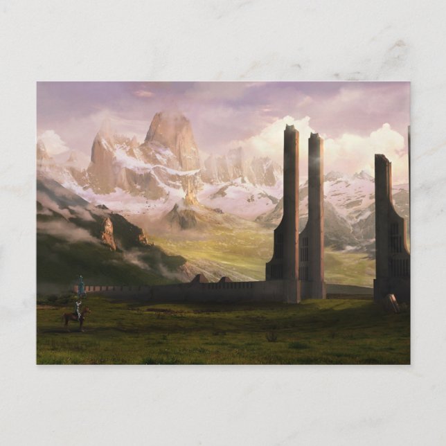 Postkarte Landschaftskunst (Vorderseite)