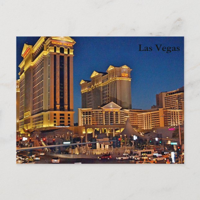 Postkarte - Las Vegas (Vorderseite)