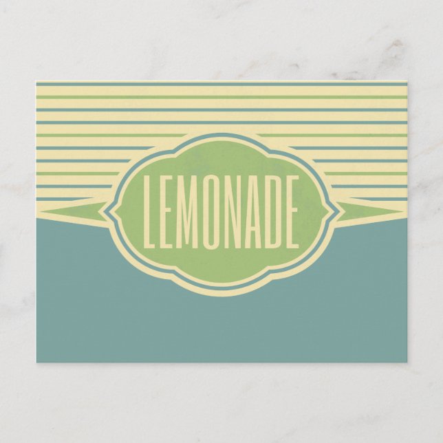 Postkarte "Lemonade" (Vorderseite)