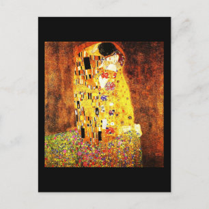 Postkarte Liebe Art-Klimt-Kiss