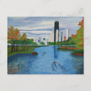 Postkarte "Lincoln Park - Chicago"
