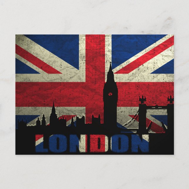 Postkarte London (Vorderseite)