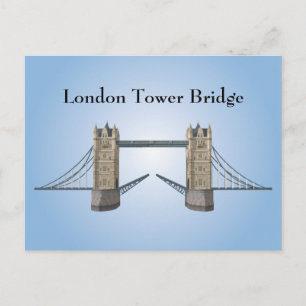 Postkarte: London Tower Bridge Postkarte
