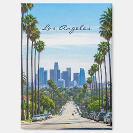 Postkarte Los Angeles Street Magnet